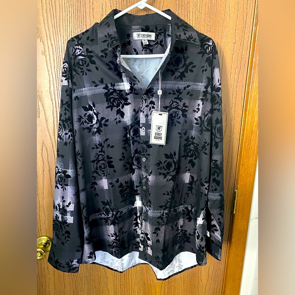 New Stacy Adams dress shirt XL